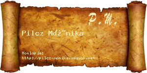 Pilcz Mónika névjegykártya